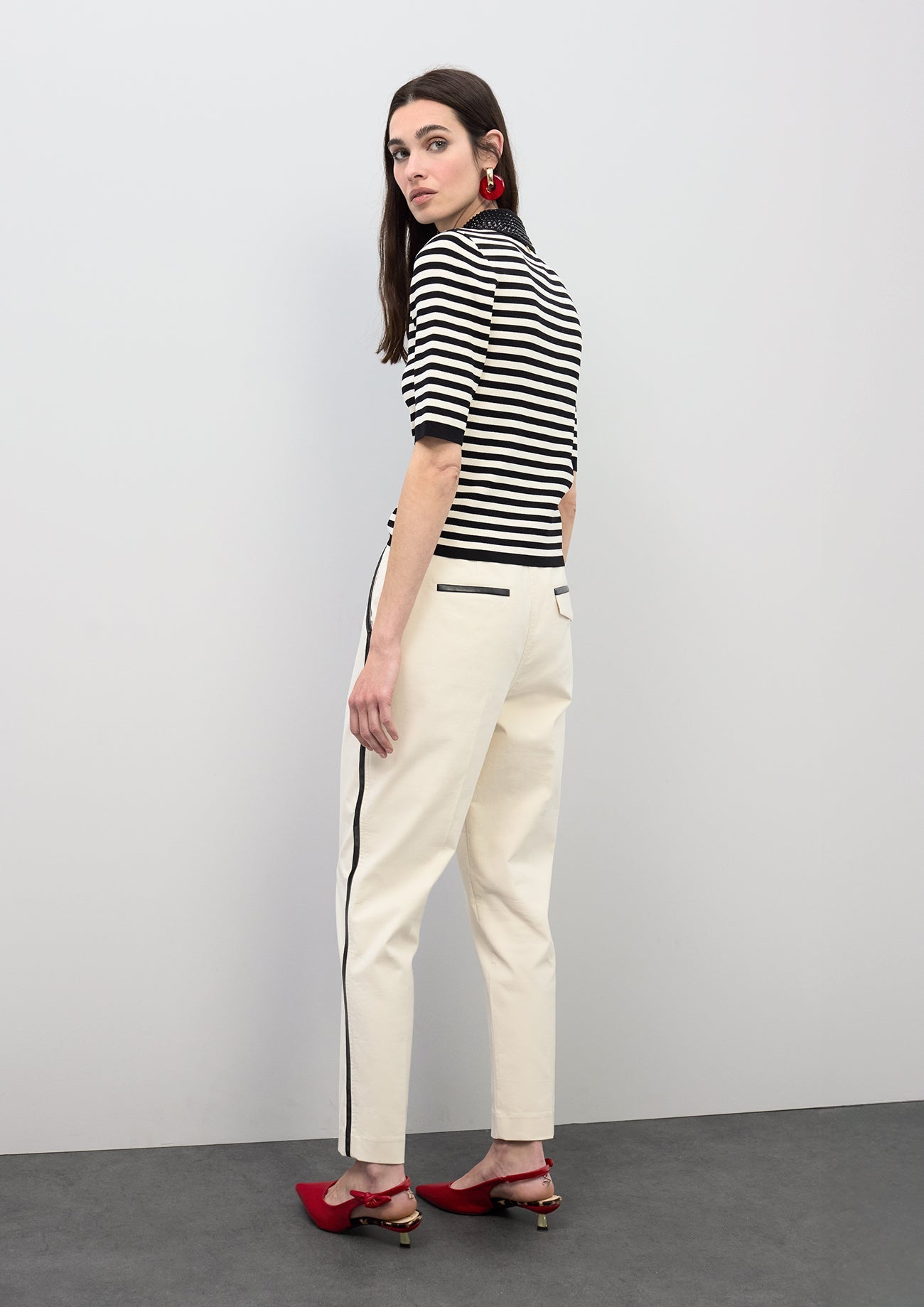 Vives Contrast Pants P.U.