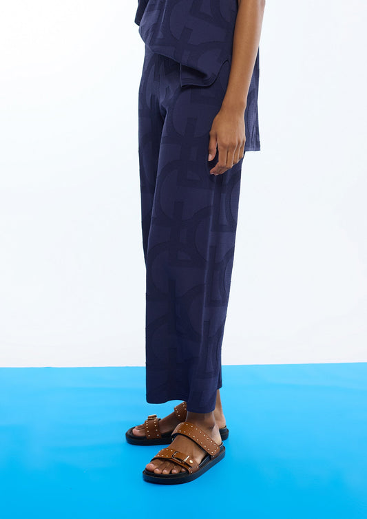 Jacquard Tricot Pants LC