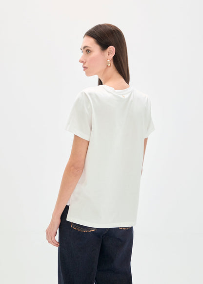 LC T-shirt with sequins