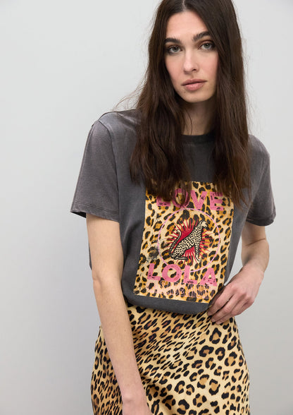 LOVE LOLA Leopard T-shirt