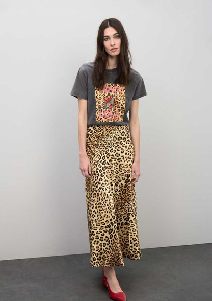 LOVE LOLA Leopard T-shirt