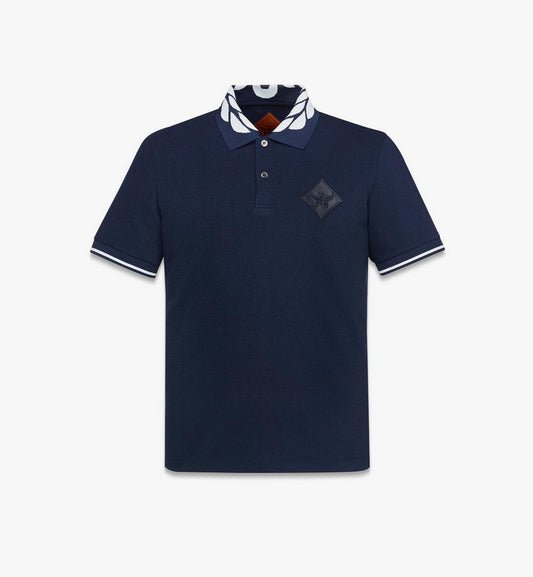MHTFSMM17VD00L-Laurel Piqué Polo|DARK NAVY