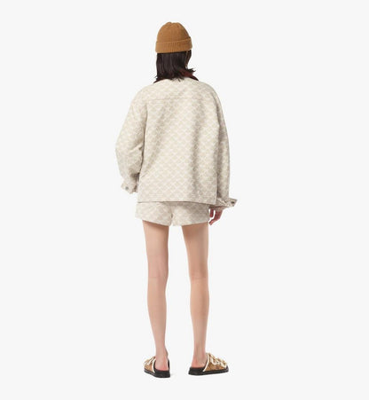 MHJFSMM06I9048-Lauretos Jacket in Denim Jacquard|OATMEAL