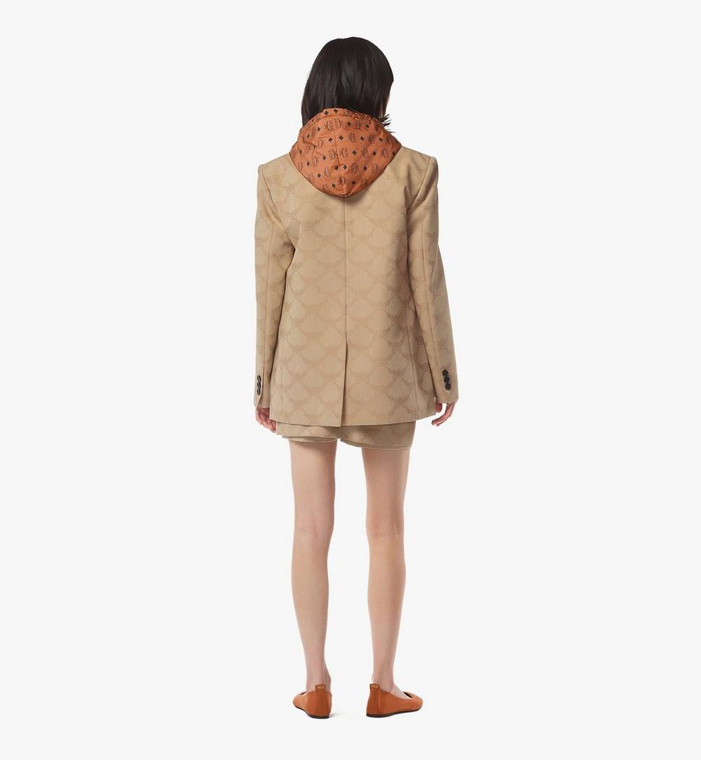 MFJFSMM01IG038-Lauretos Wool Jacquard Jacket|BEIGE
