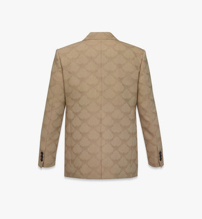 MFJFSMM01IG040-Lauretos Wool Jacquard Jacket|BEIGE