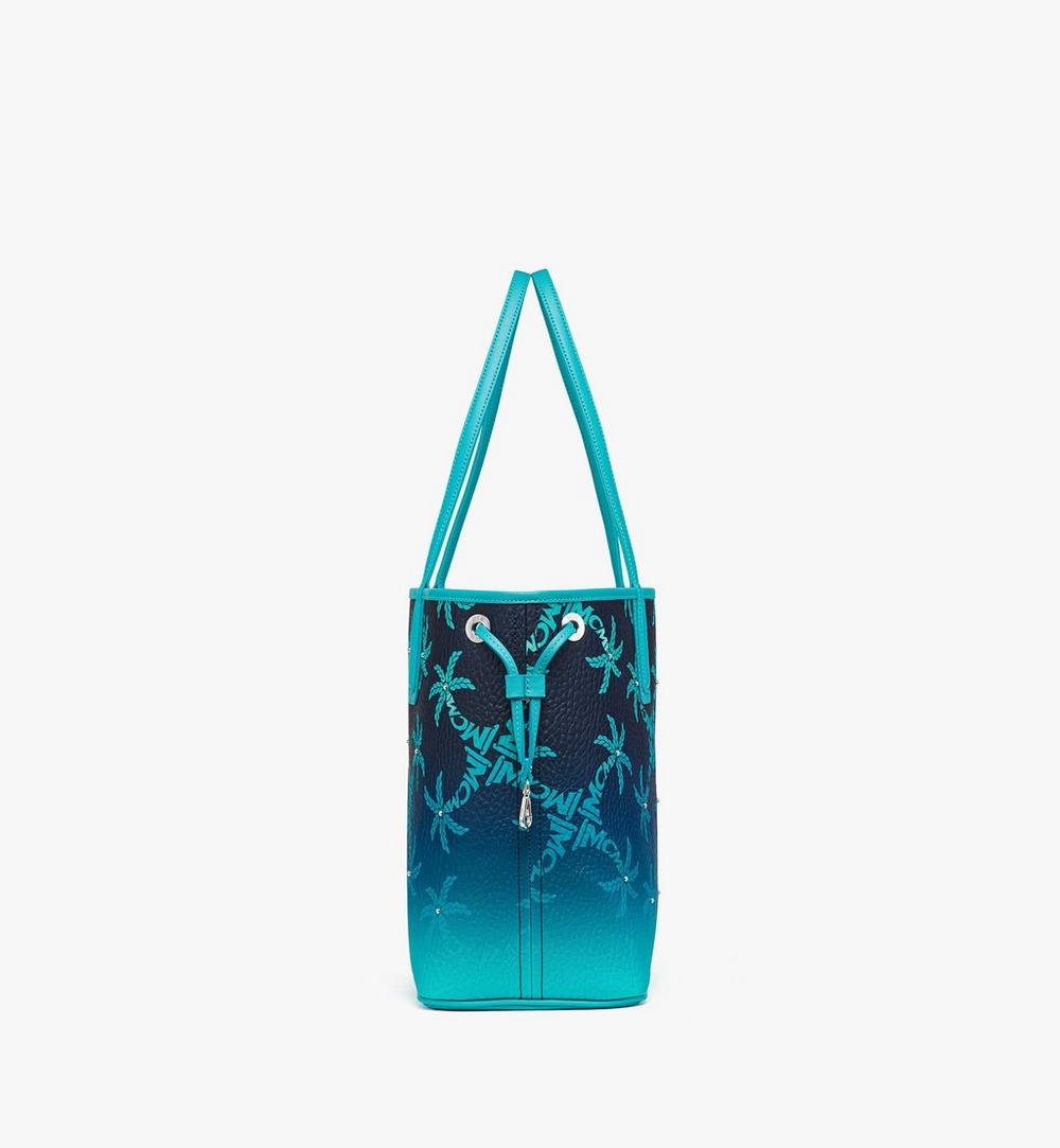 MWPFSLR021B001-Liz Shopper in Studded Palm Canvas|CERAMIC