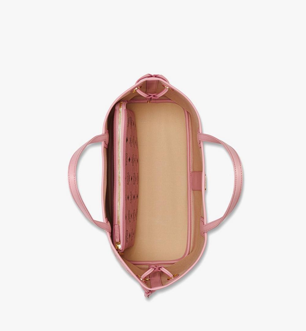 MWPFSLR03PZ001-Liz Shopper in Visetos|SOFT PINK