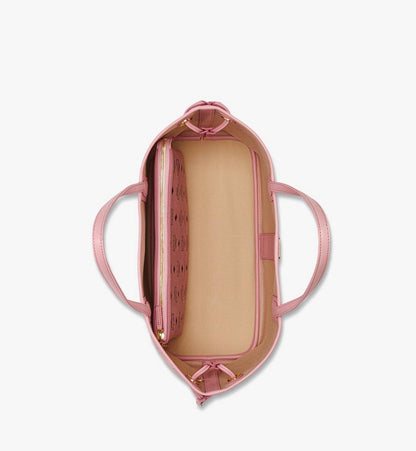 MWPFSLR03PZ001-Liz Shopper in Visetos|SOFT PINK