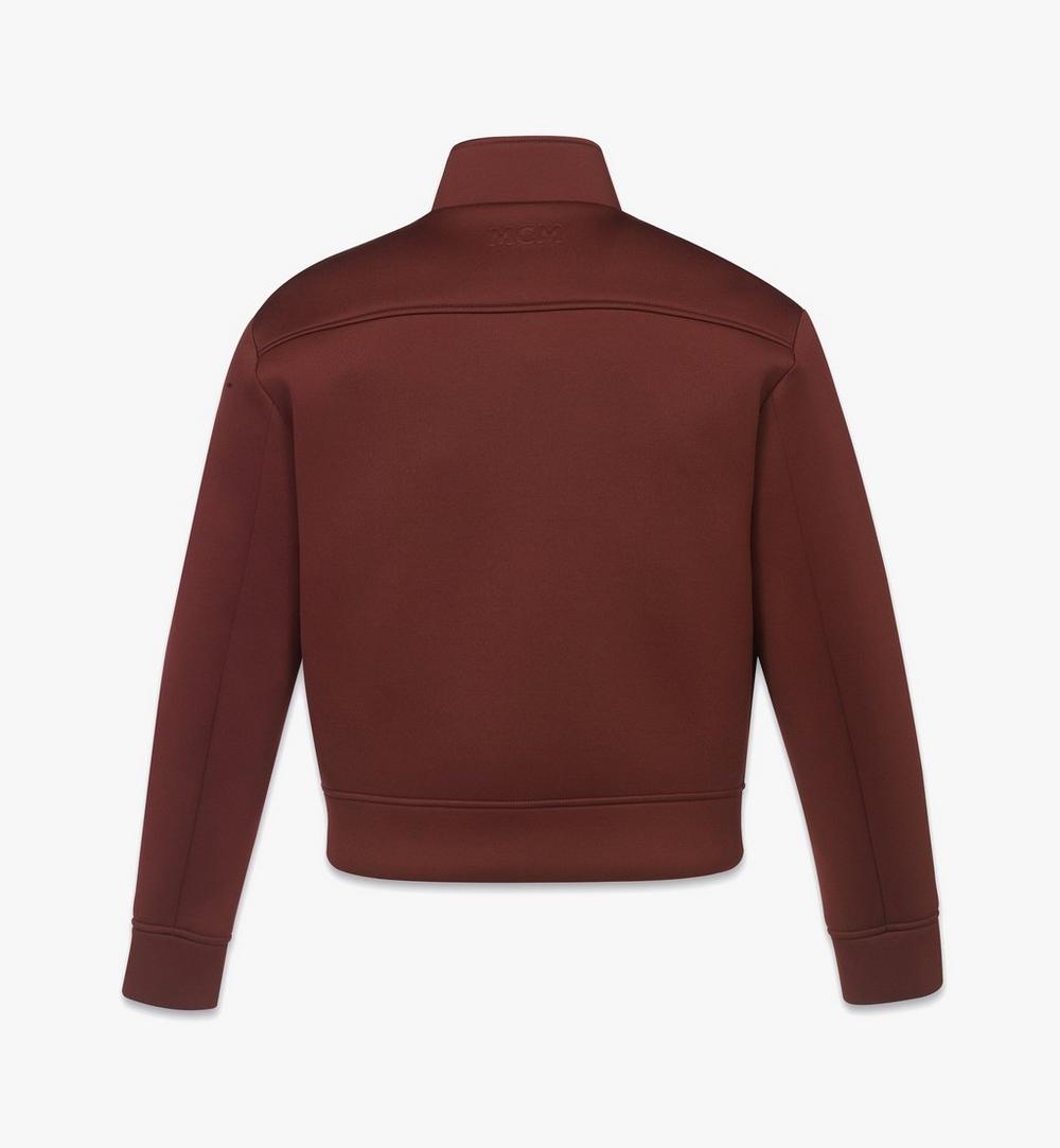 MHJFSMM01NR00M-Logo Jacket in Neoprene|BROWN