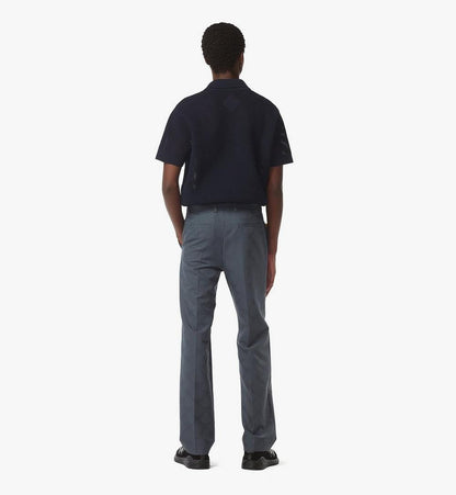 MHTFSMM11VC00M-Logo Patch Mesh Knit Polo|NAVY BLAZER