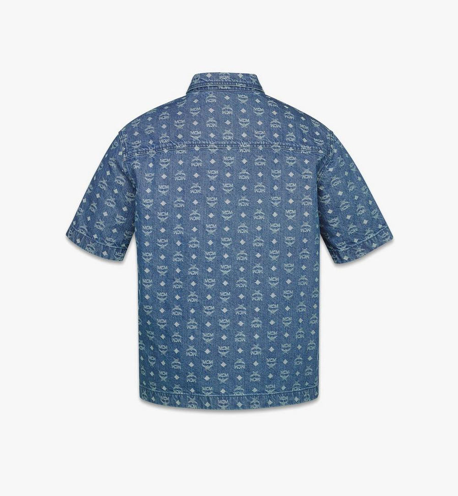 M Mcm Col Mn Denim Jqd Shirt Hd, 046