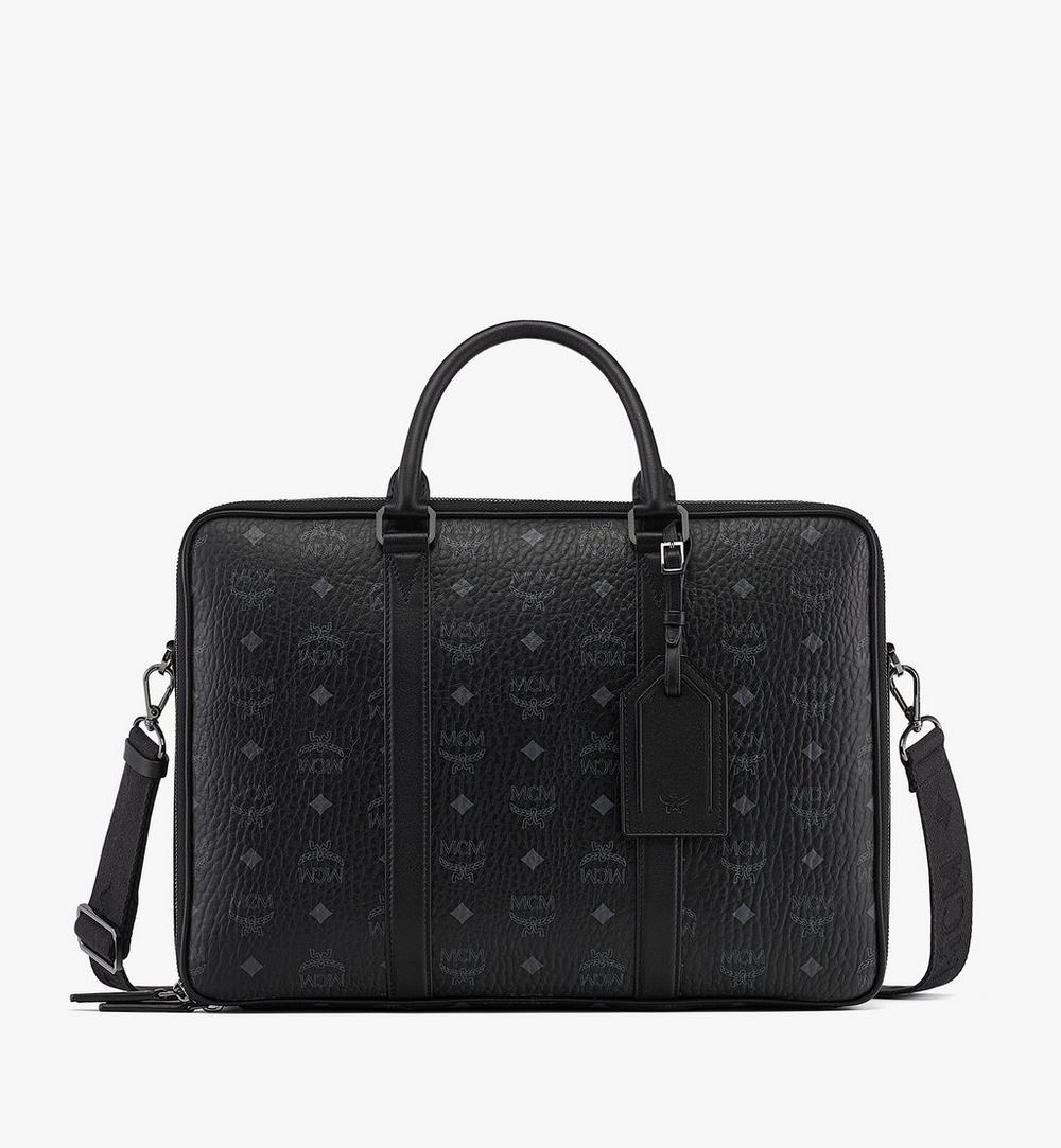 MMTFAKK01BK001-MCM KLASSIK VI TOTE LRG BK, ONE SIZE|BLACK