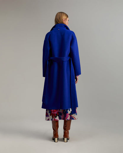 Handcrafted monochrome coat