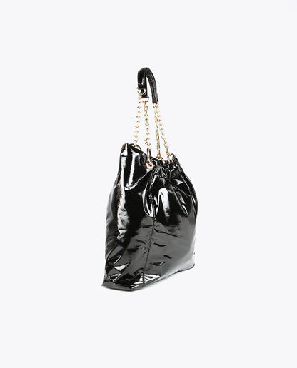 Shiny tote bag