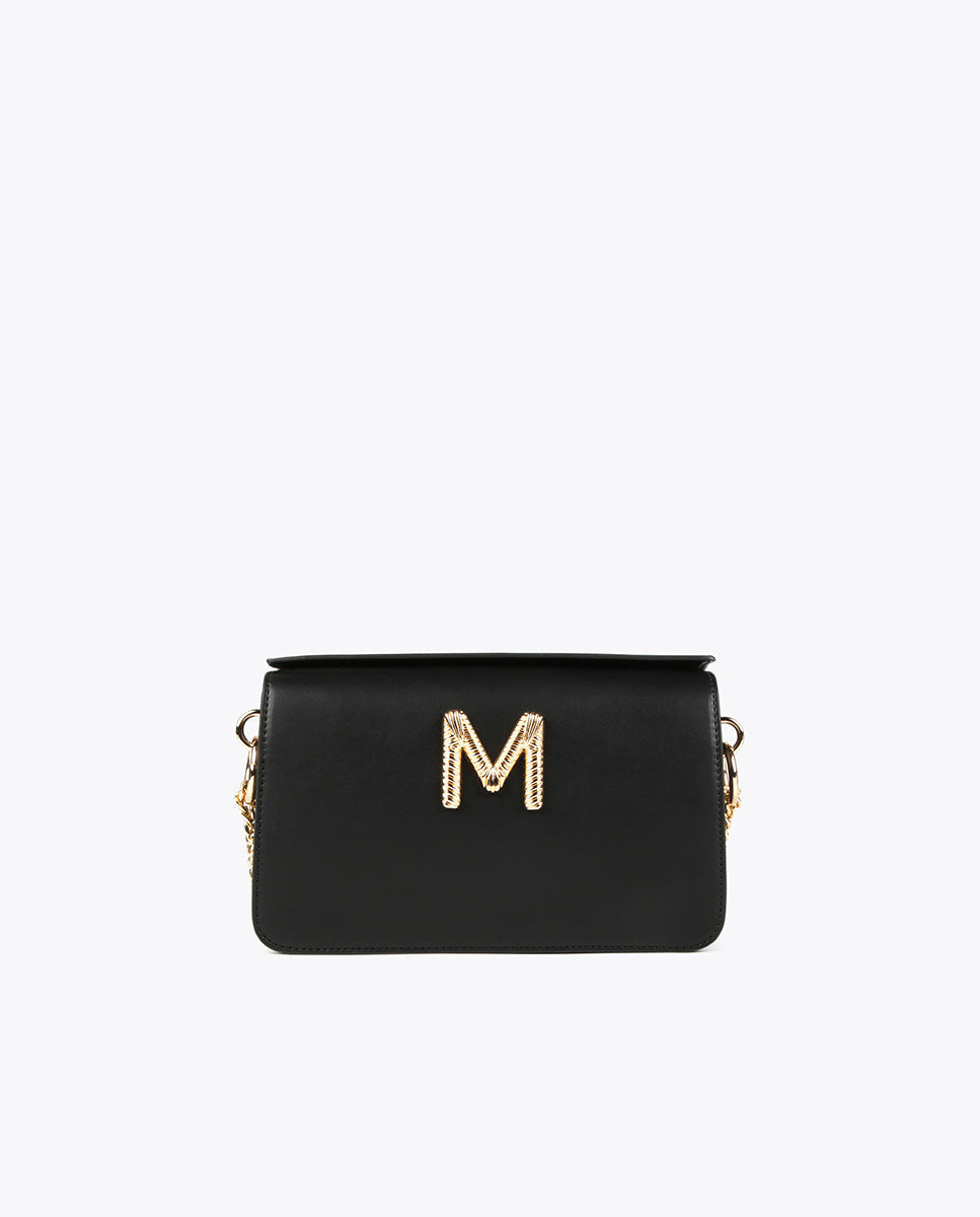 Golden crossbody bag