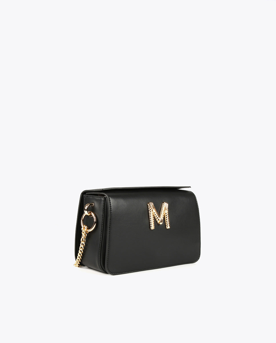 Golden crossbody bag