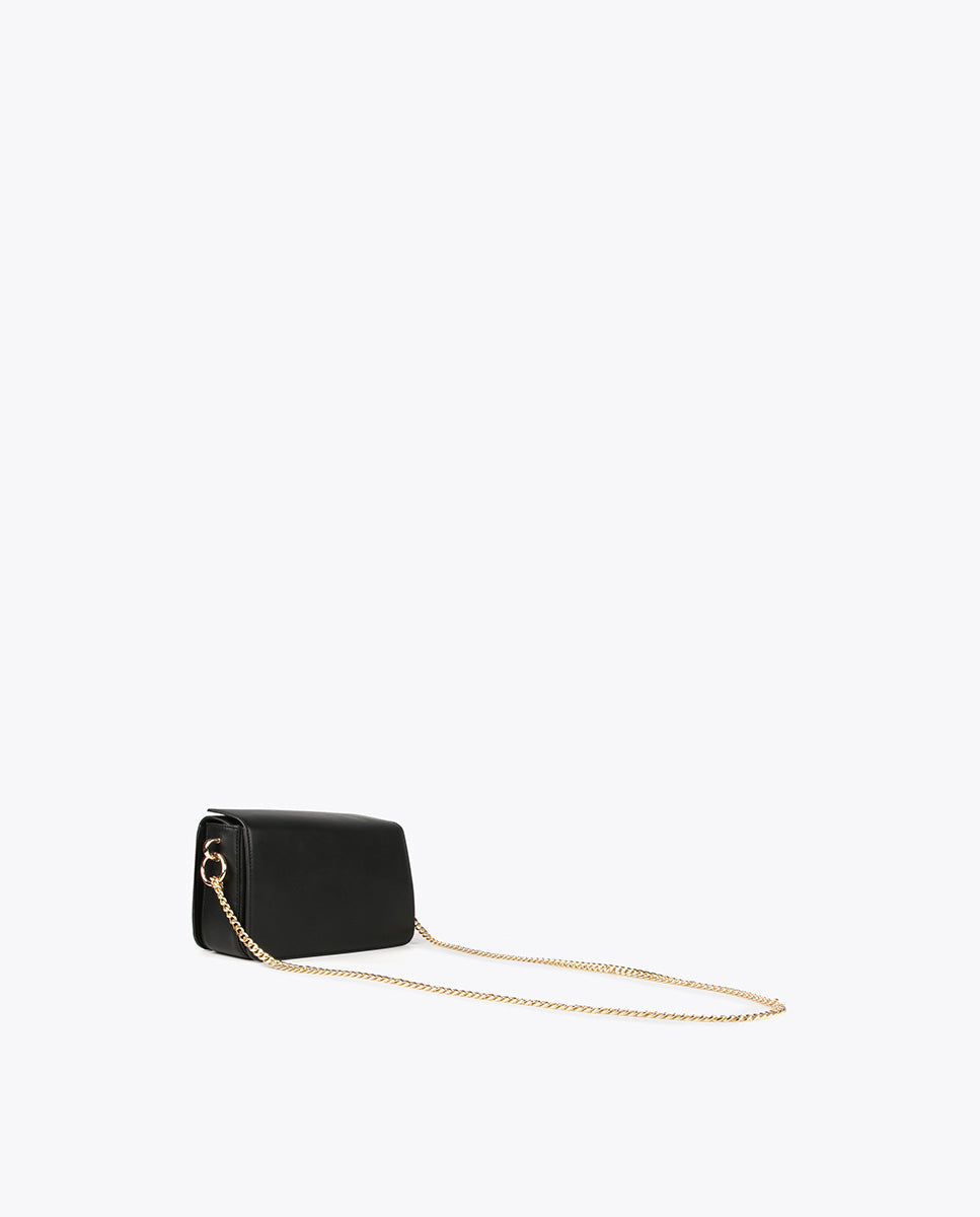 Golden crossbody bag