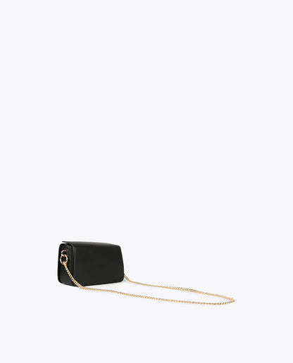 Golden crossbody bag
