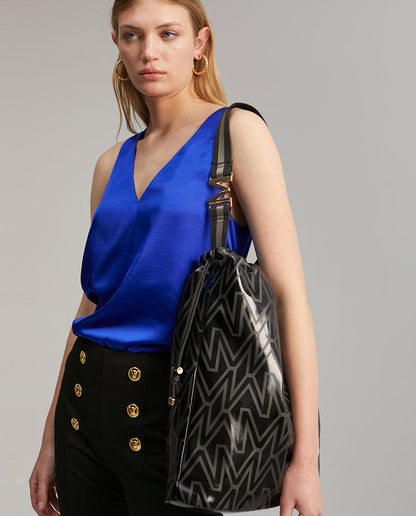 Monogrammed tote bag