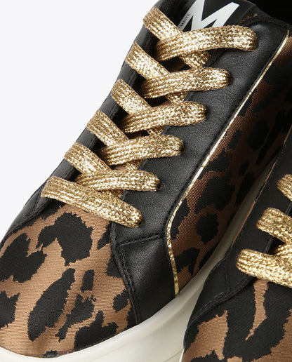 Animal print sneakers