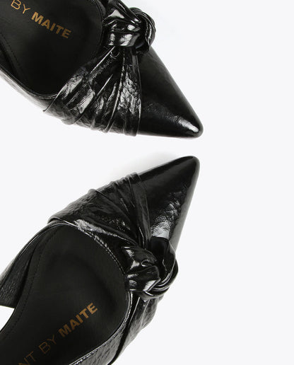 Slingback stiletto shoes