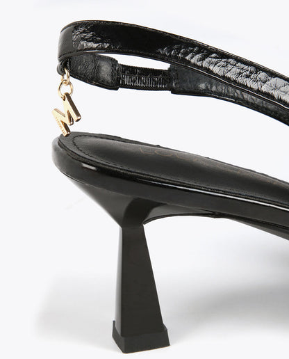 Slingback stiletto shoes