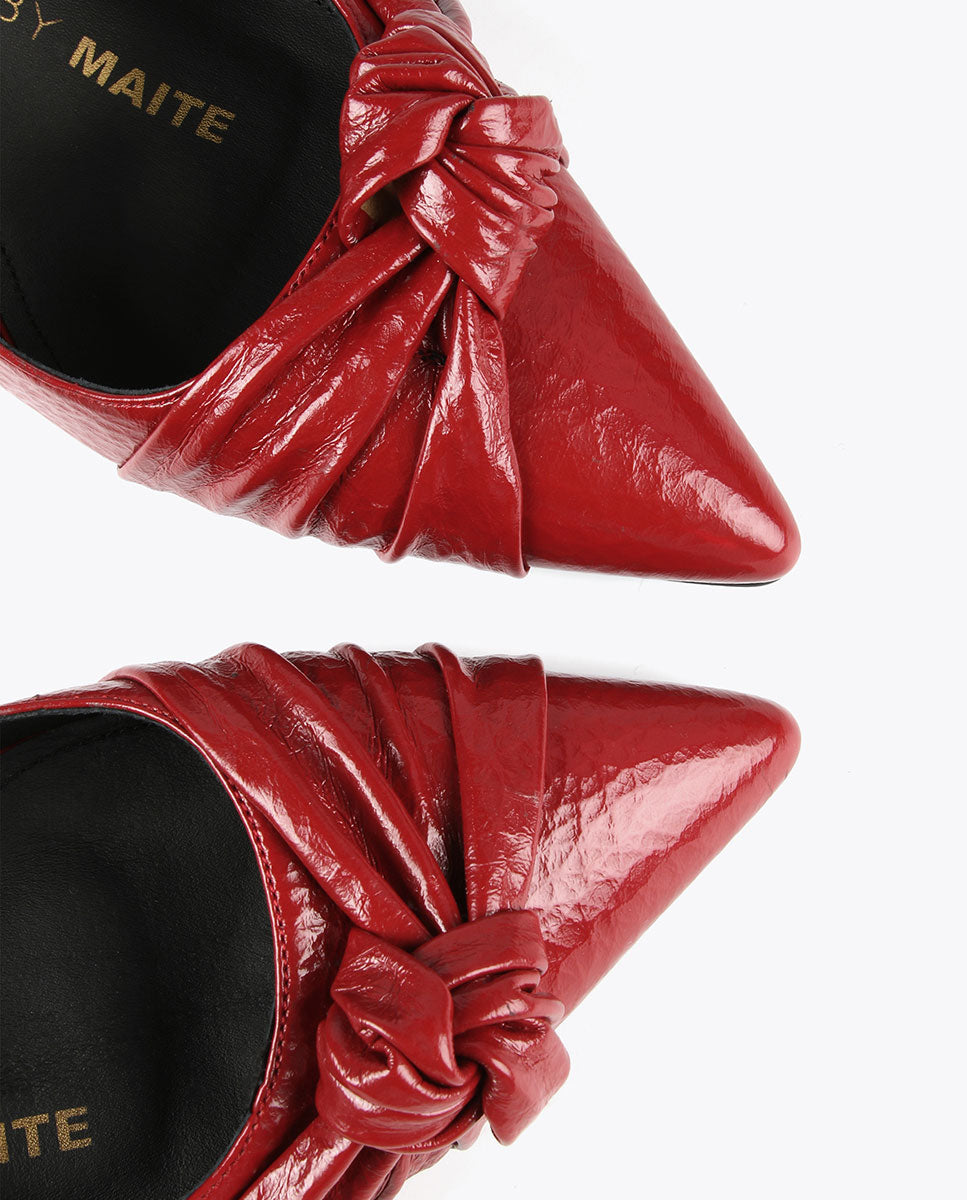 Slingback stiletto shoes