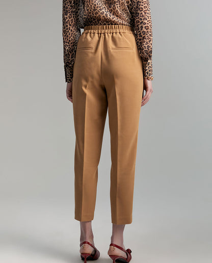 Button detail trousers