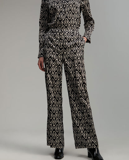 Trousers with M monogram