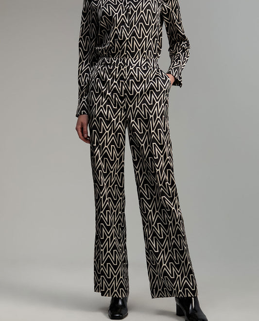 Trousers with M monogram