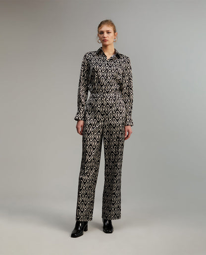 Trousers with M monogram