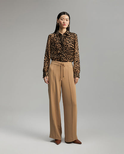 Wide-leg trousers