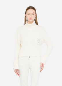 white wool