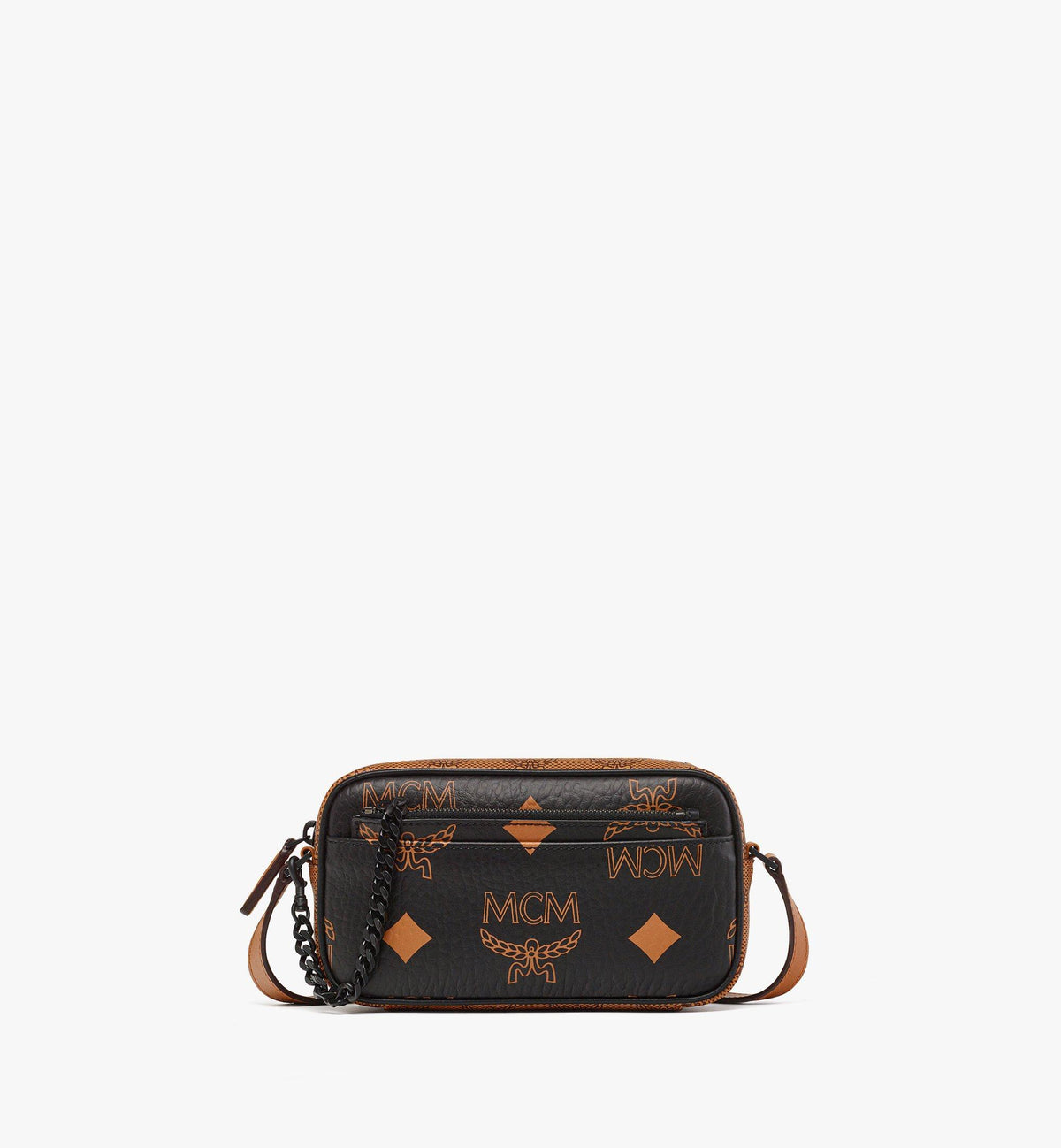 MMREATA02BK001-Aren Crossbody w/ Pouch in Monogram Mix|BLACK