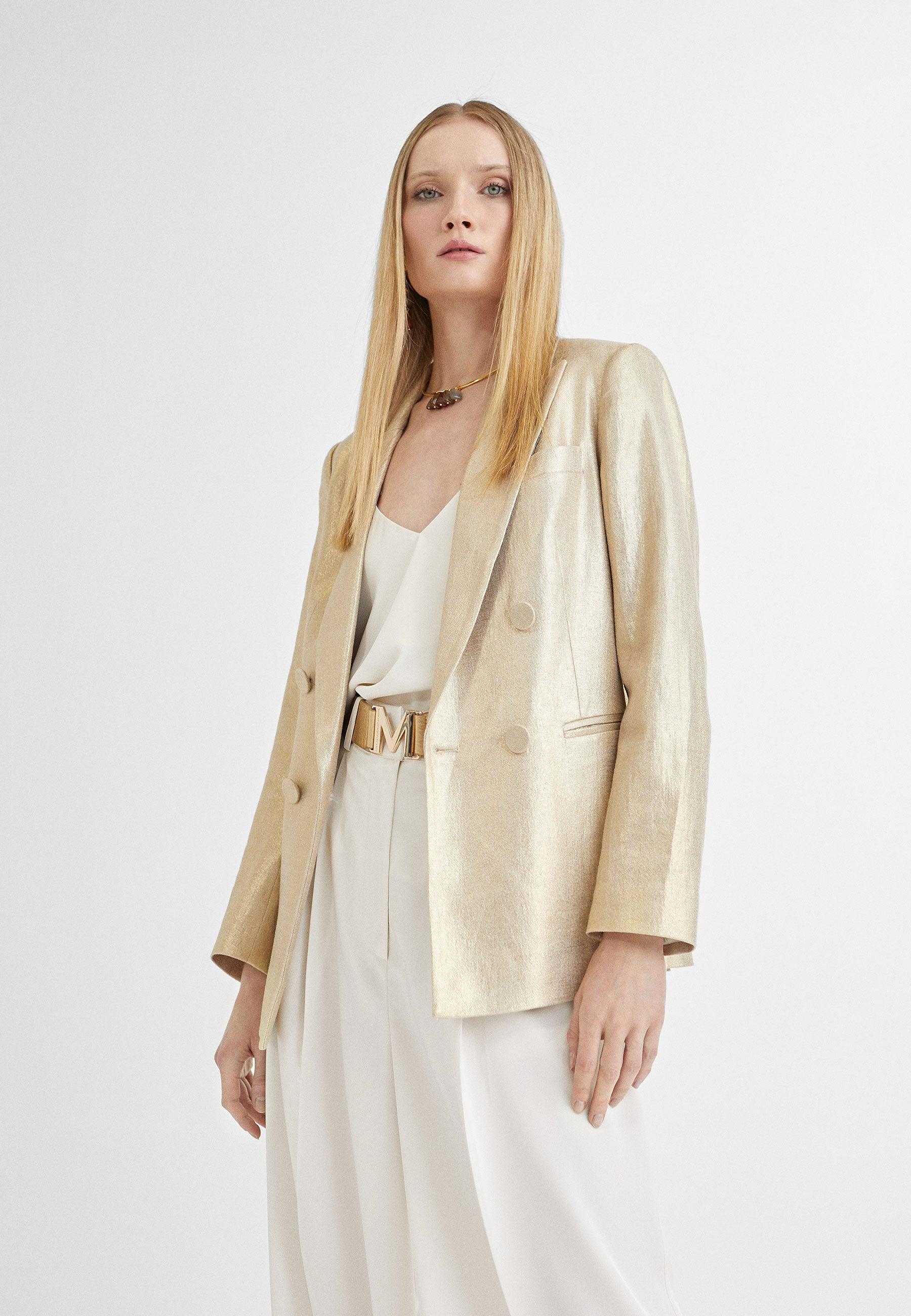 MS2402008-Gold-Golden blazer