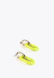 MS2403001-Lime-Two-piece earrings