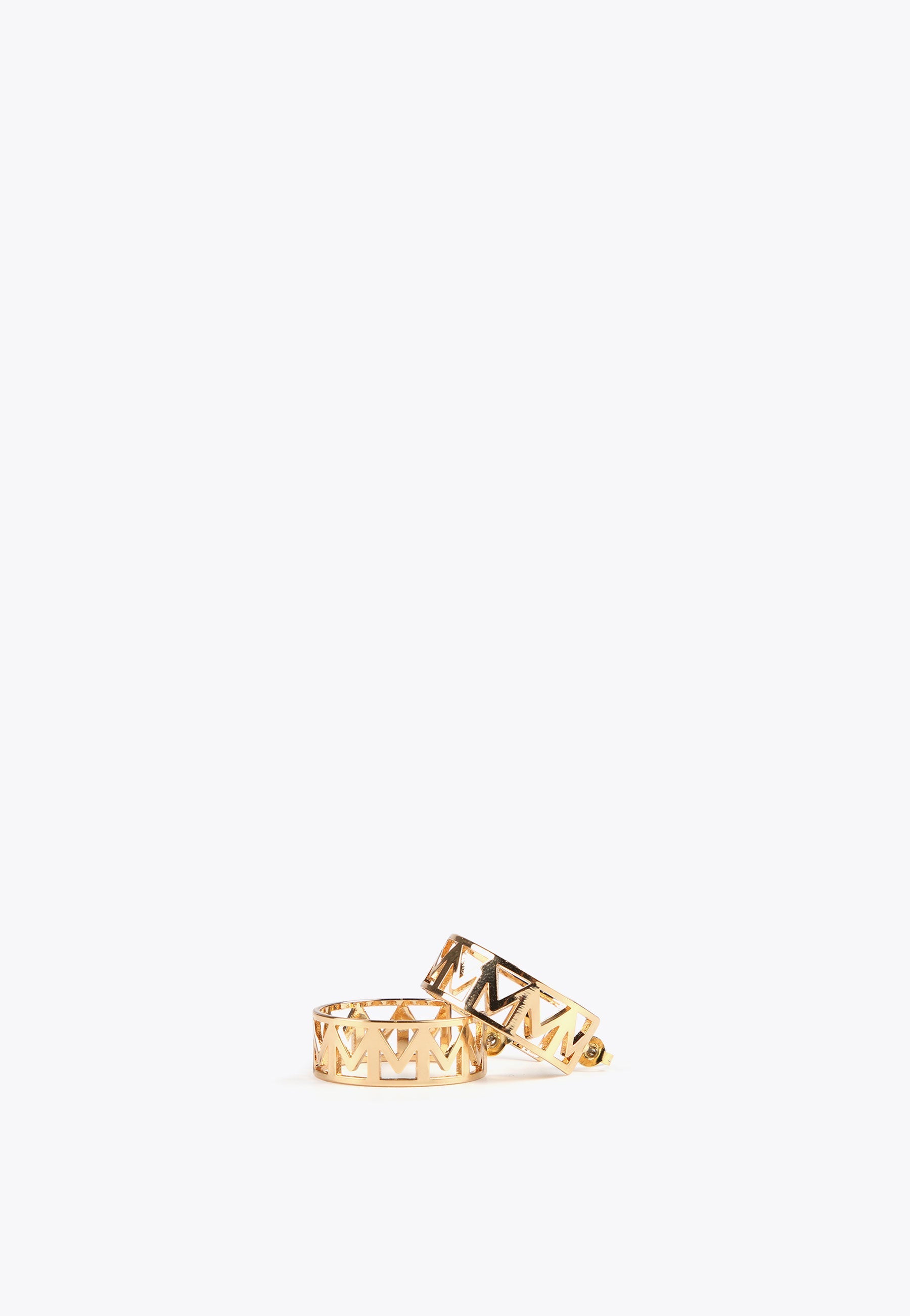 MS2403002-Gold-Hoop earrings with lettering