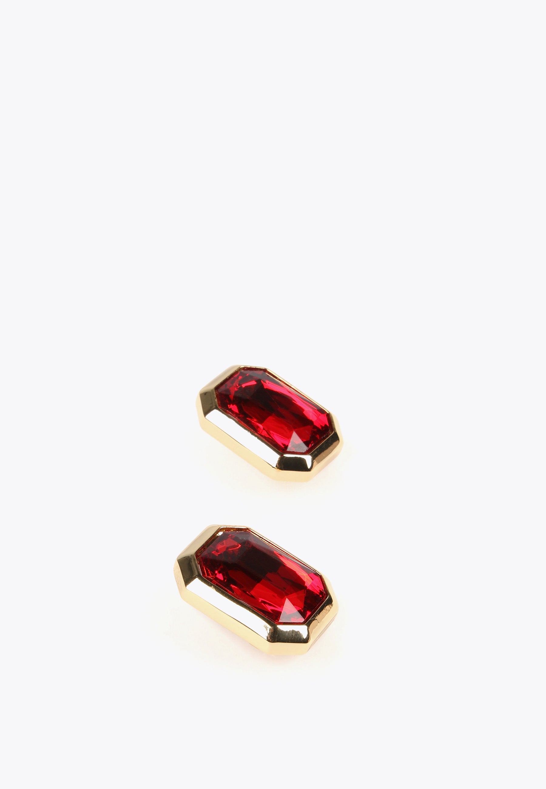 MS2403011-Red-Octagonal earrings