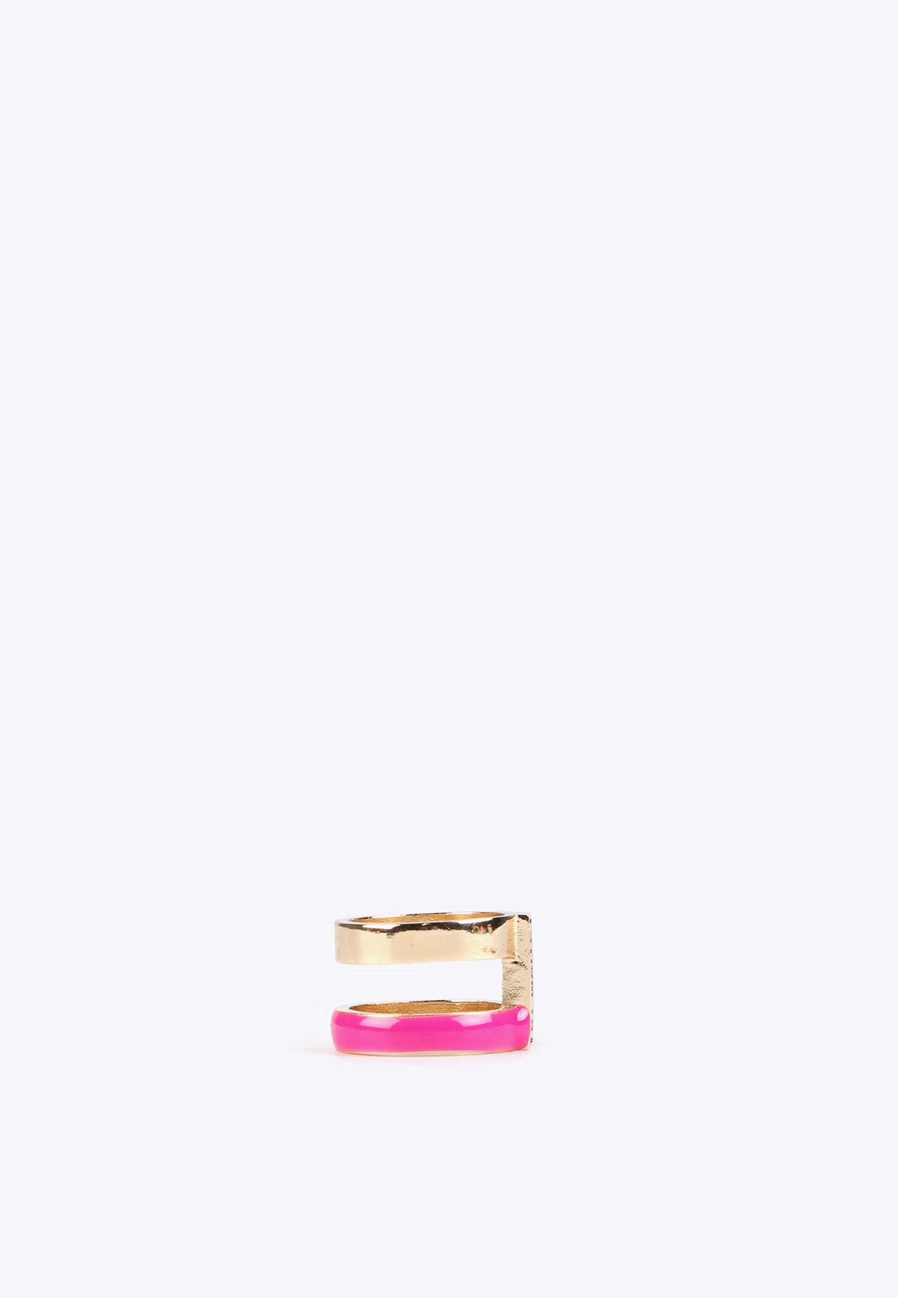 MS2403017-Fuchsia-Double hoop ring