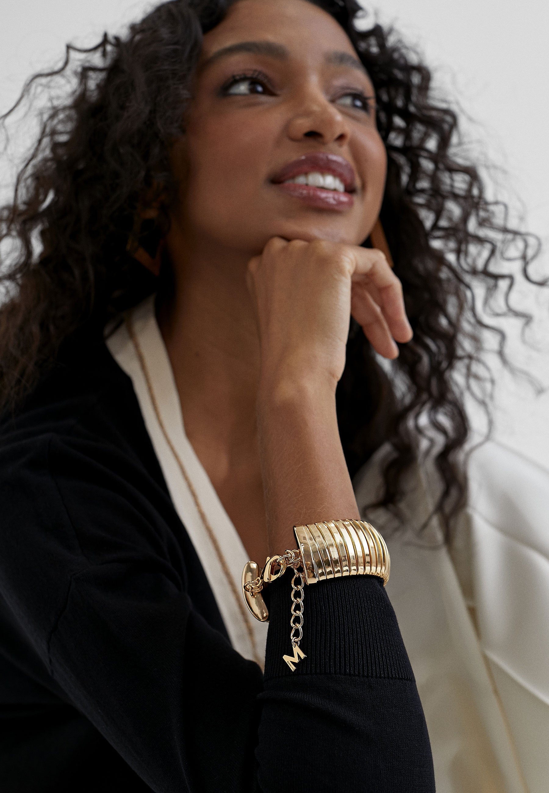 MS2403022-Gold-Elastic bracelet