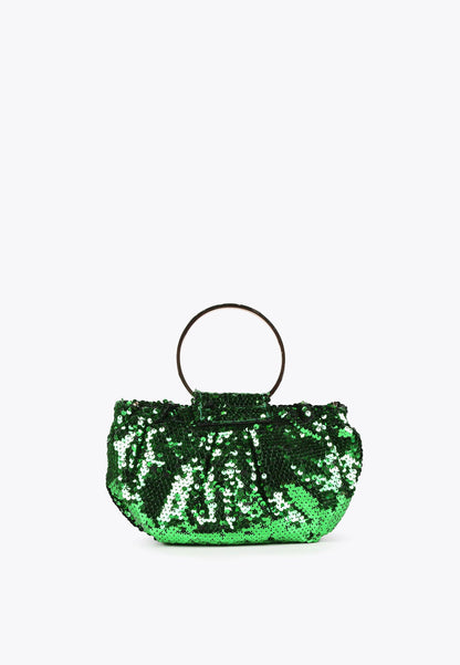 MS2404001-Green-Sequinned evening bag