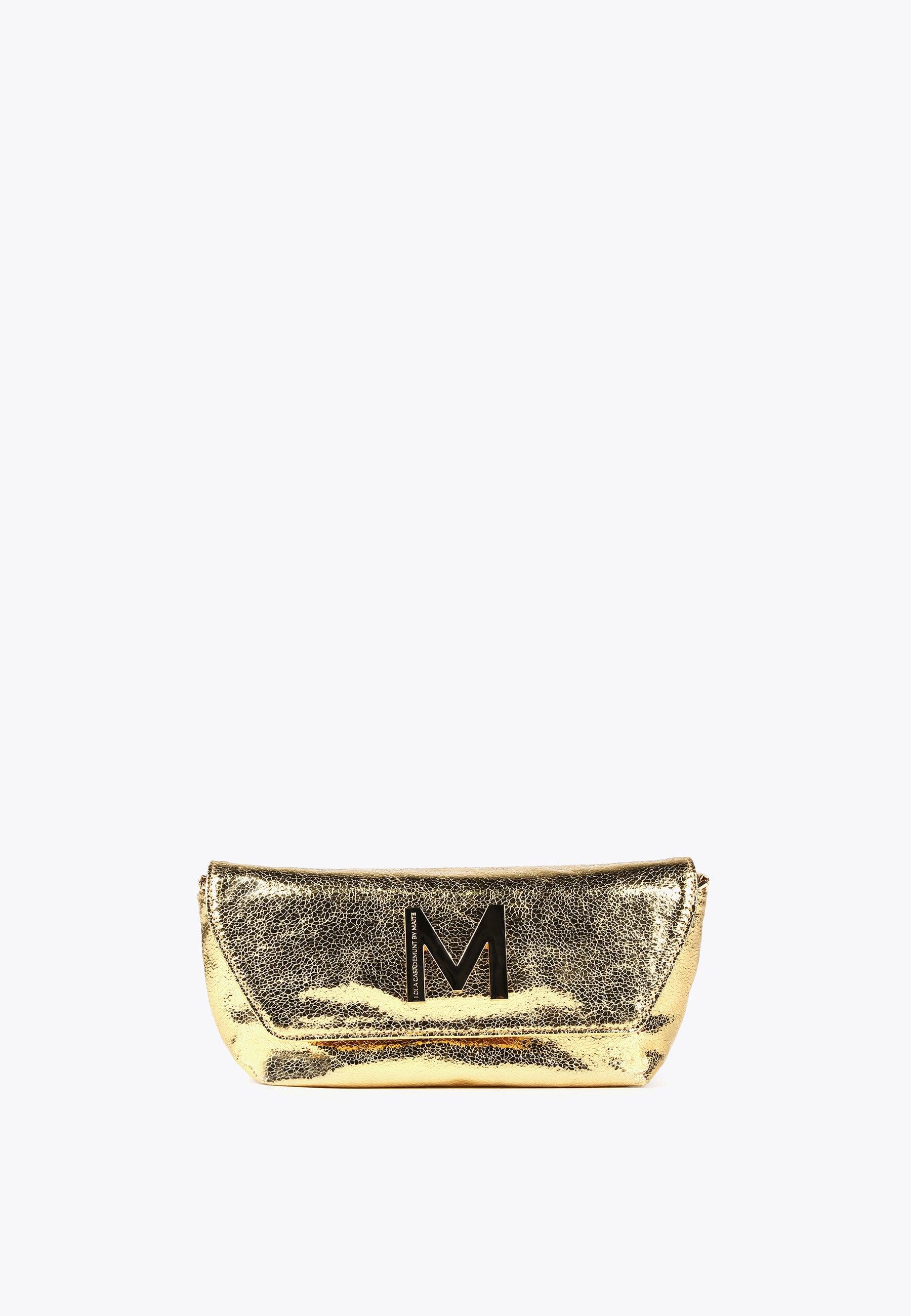 MS2404003-Gold-Metallic evening bag