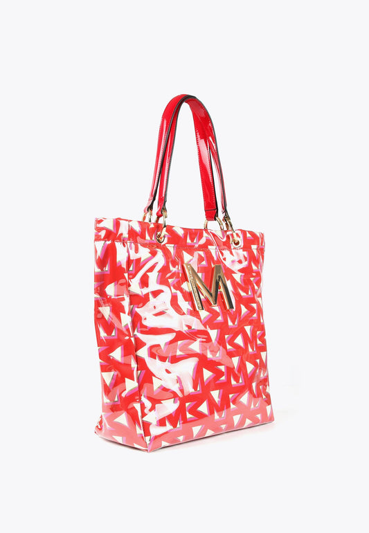 MS2404019-Red-Print tote bag