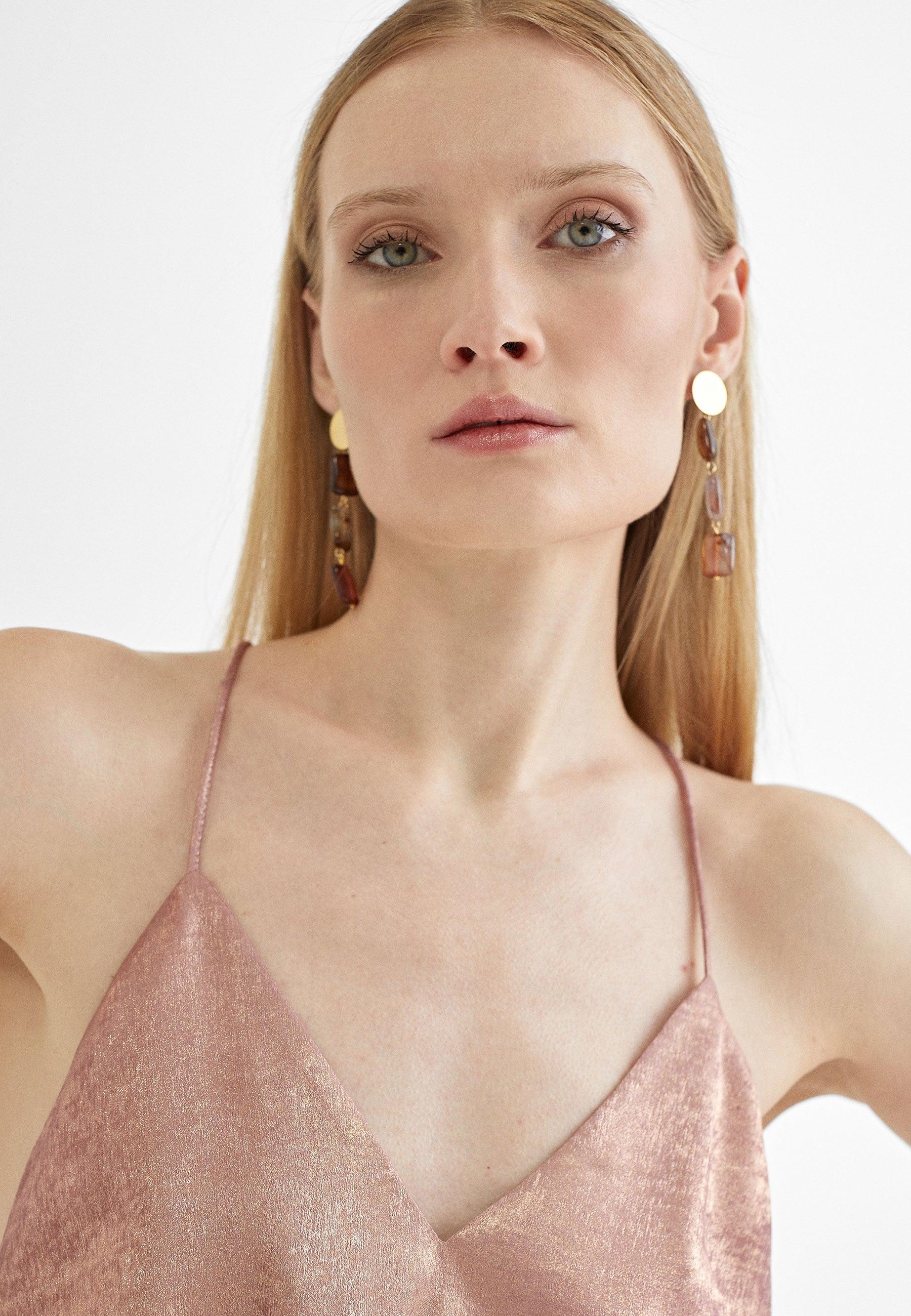 MS2415022-Pink-Camisole top with a V-neckline