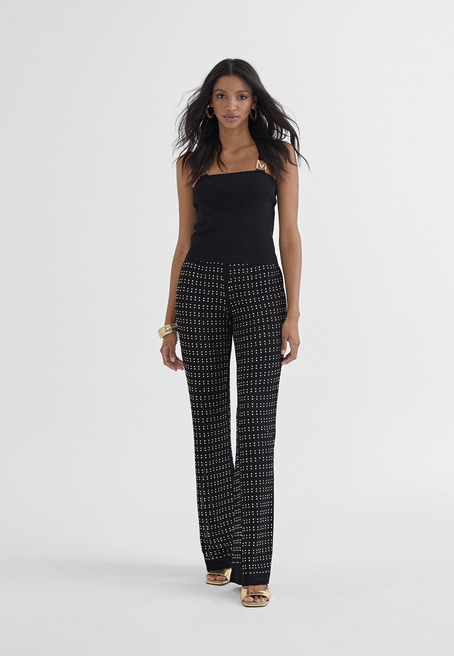 MS2415024-Black-Knit top