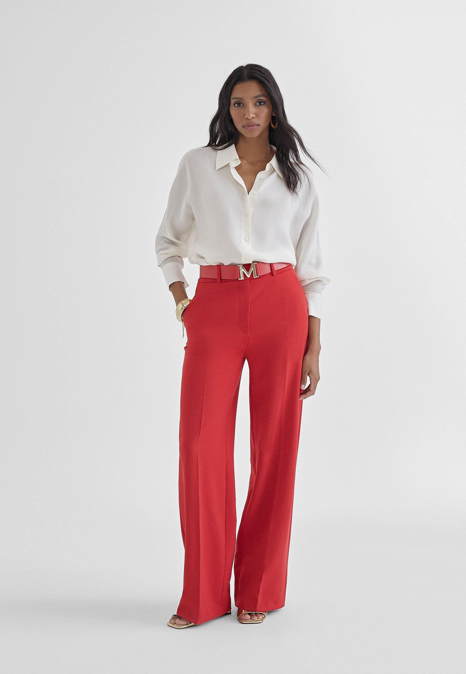 MS2415026-Ecru-Monochrome blouse