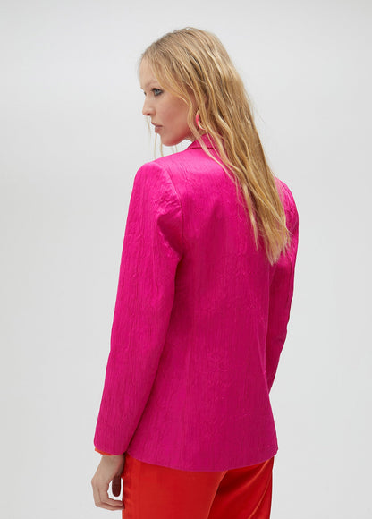 Rough textured blazer