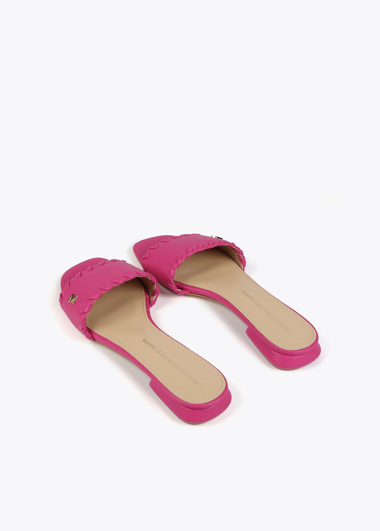 Sliders with braided detail