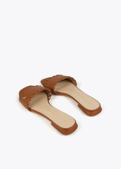 Sliders with braided detail