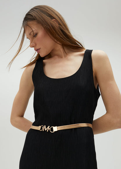 Metallic M elastic belt